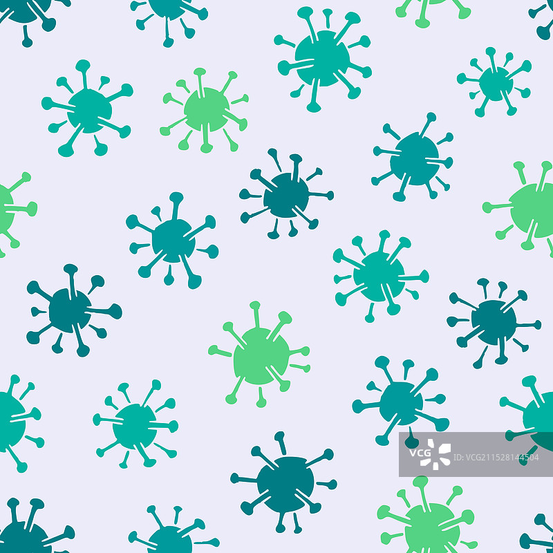 病毒无缝图案用于印刷壁纸图片素材