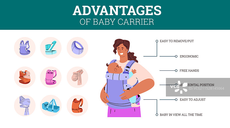 描绘一位母亲与一个图片素材