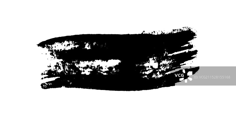 白色背景上的黑色笔触图片素材