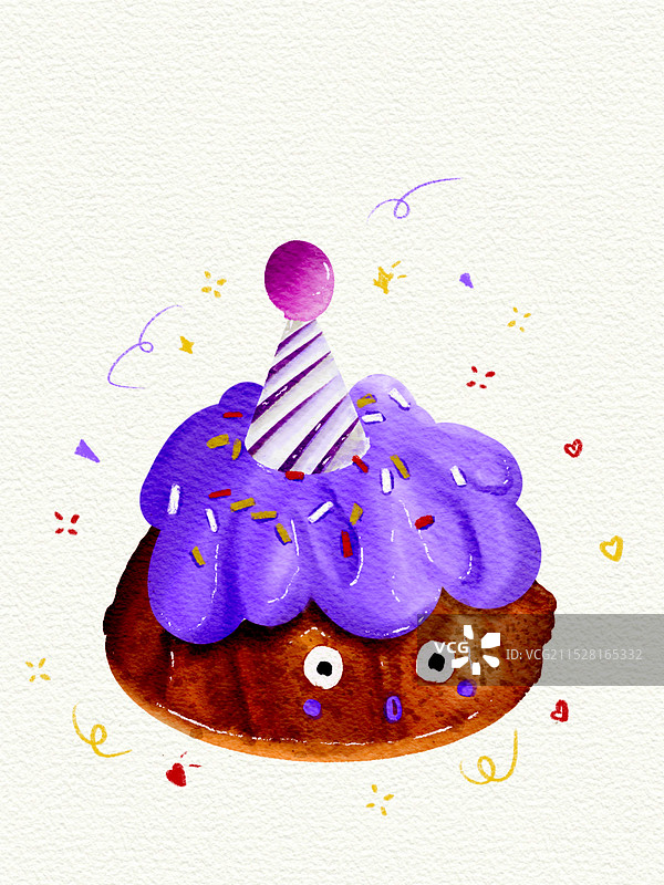 可爱的蛋糕图片素材