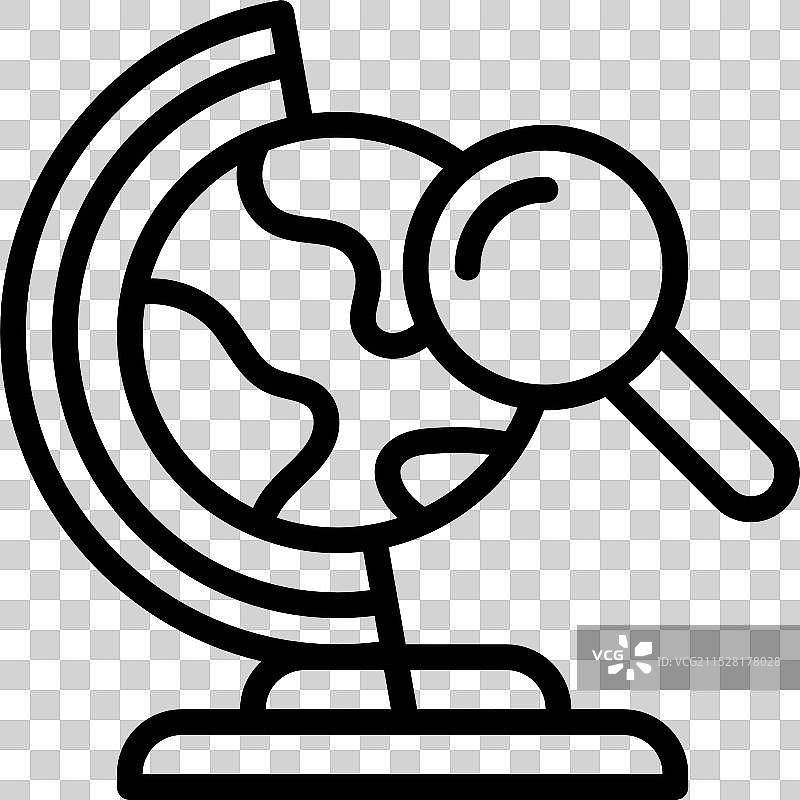 地球仪图标图片素材