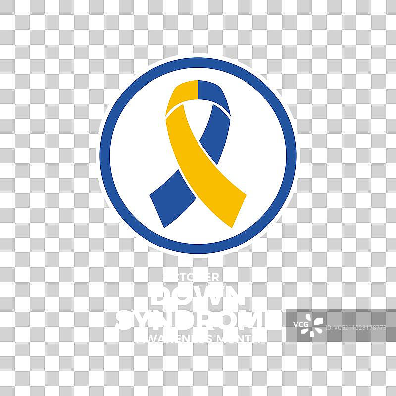 唐氏综合症意识月海报图片素材