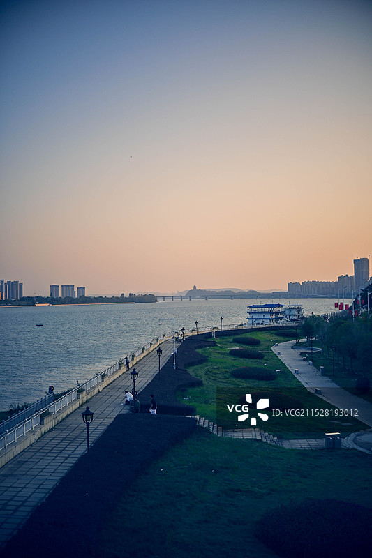 赣江边景图片素材