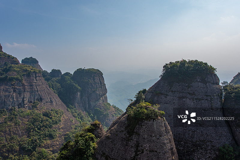 都峤山森林公园风光，中国广西自治区玉林市容县（容州）图片素材