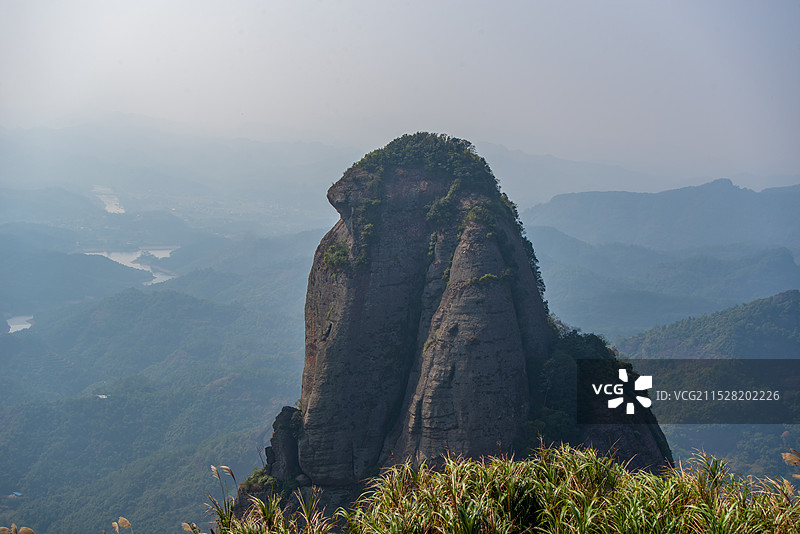 都峤山森林公园风光，中国广西自治区玉林市容县（容州）图片素材