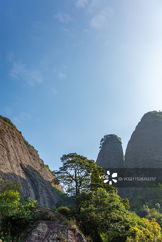 都峤山森林公园风光，中国广西自治区玉林市容县（容州）图片素材