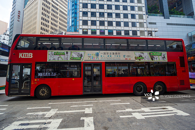 香港双层客车图片素材