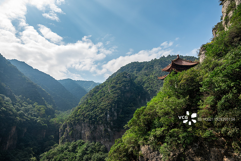 安阳林州市五龙洞景区图片素材