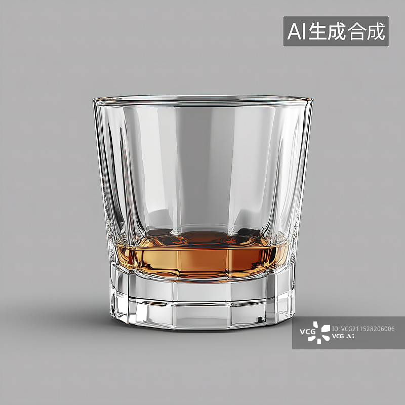 【AI数字艺术】半杯水图片素材