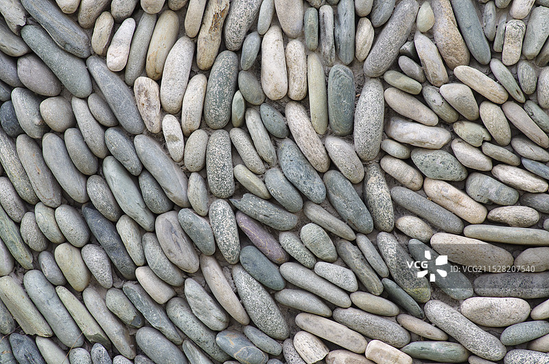 鹅暖石组成的图案图片素材