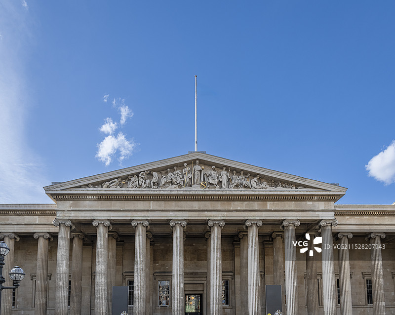 大英博物馆（不列颠博物馆），世界上历史最悠久、规模最宏伟的综合性博物馆图片素材