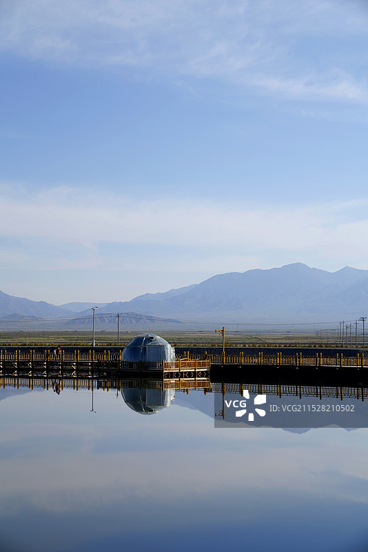 茶卡盐湖，大柴旦图片素材