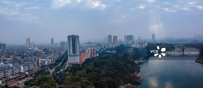 来宾市 人民公园 来宾大桥 相思园 红水河 东盟国际商业广场图片素材