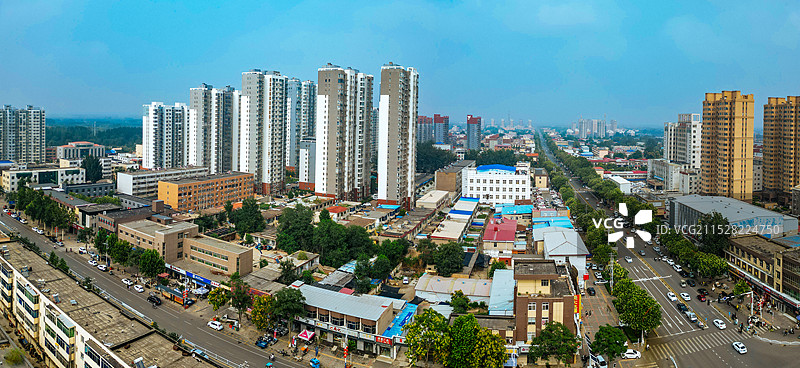 博野县 博野公园 博明路 地标 保定市图片素材