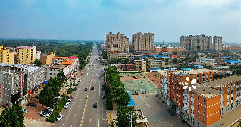 博野县 博野公园 博明路 地标 保定市图片素材