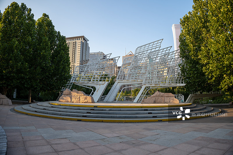 北京庆丰公园图片素材