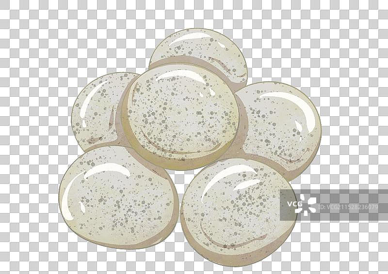 美食元素黑米馒头图片素材