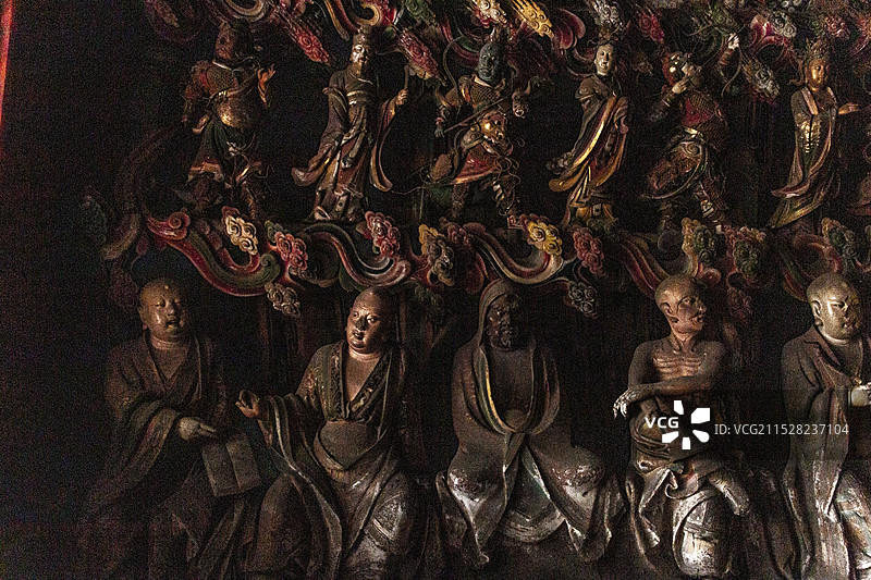 跟着黑山话游山西——长治观音堂图片素材