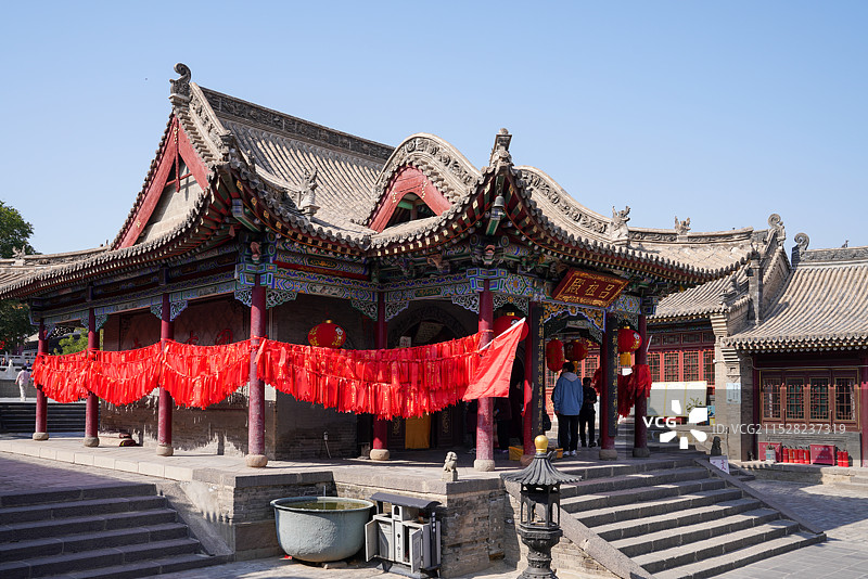 内蒙古 包头市 妙法禅寺 吕祖殿图片素材