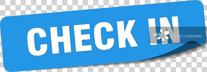 签到贴纸 签到标签图片素材