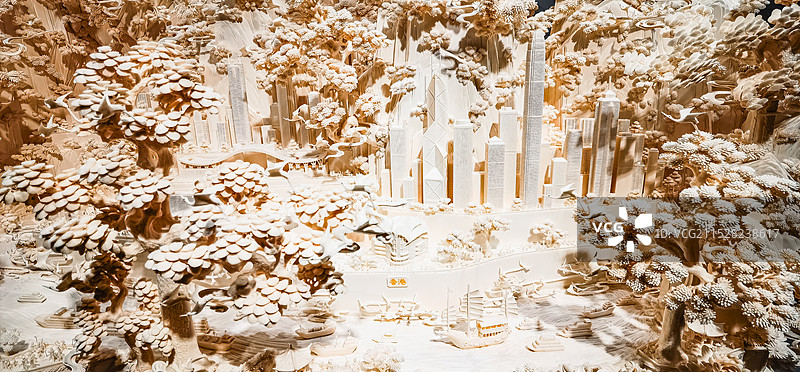 湾区同心骨雕图片素材