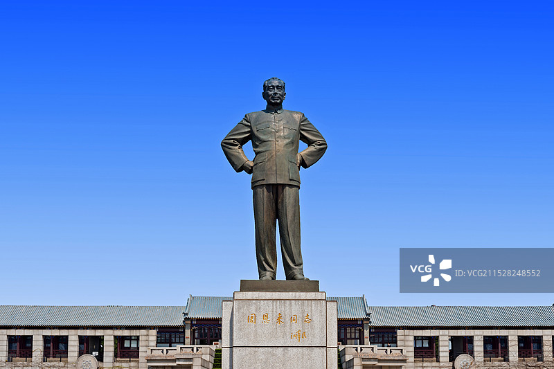 江苏淮安，周恩来故居。图片素材