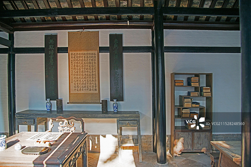 江苏淮安，周恩来故居。图片素材