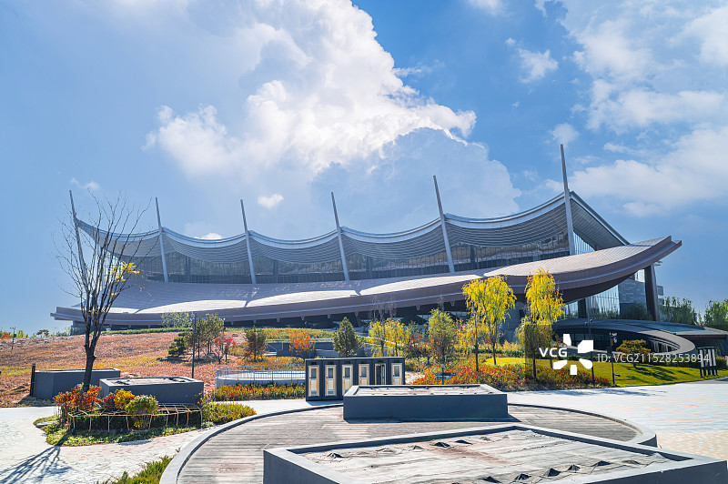 北京大运河博物馆副中心地标建筑图片素材