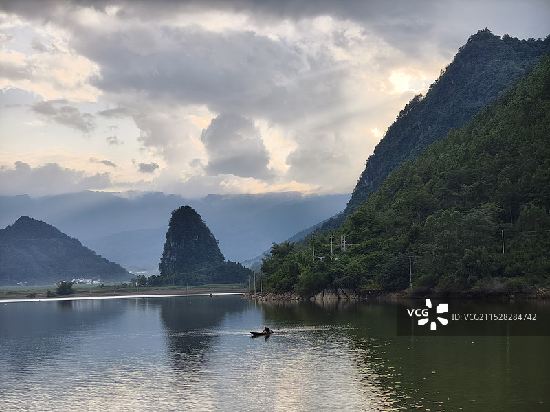 广西南宁上林县大龙湖一日游图片素材