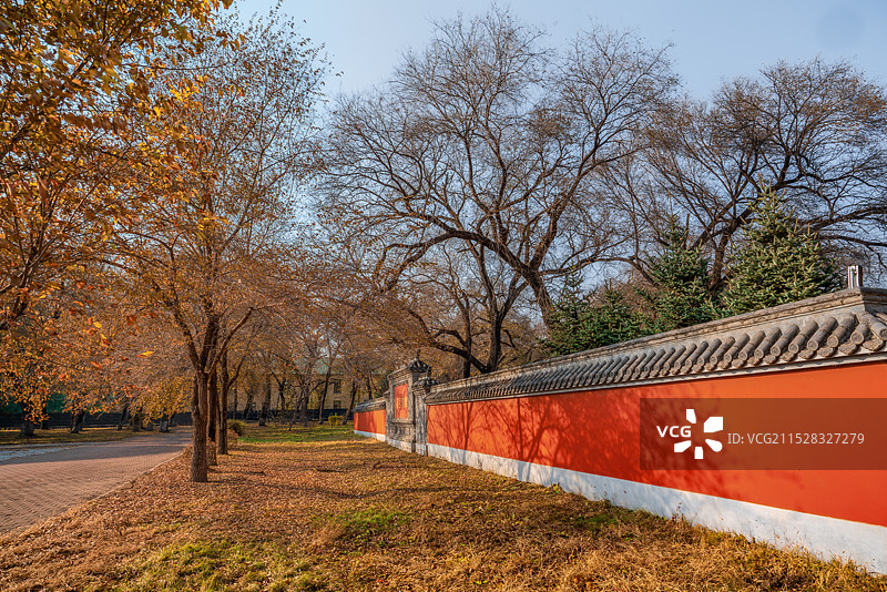 呼兰文庙·万仭宫墙图片素材