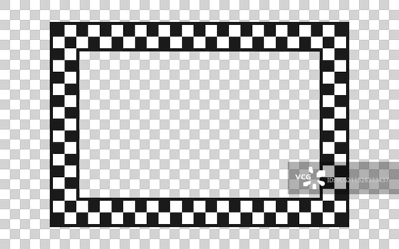 方格矩形框架方形赛车棋盘图片素材