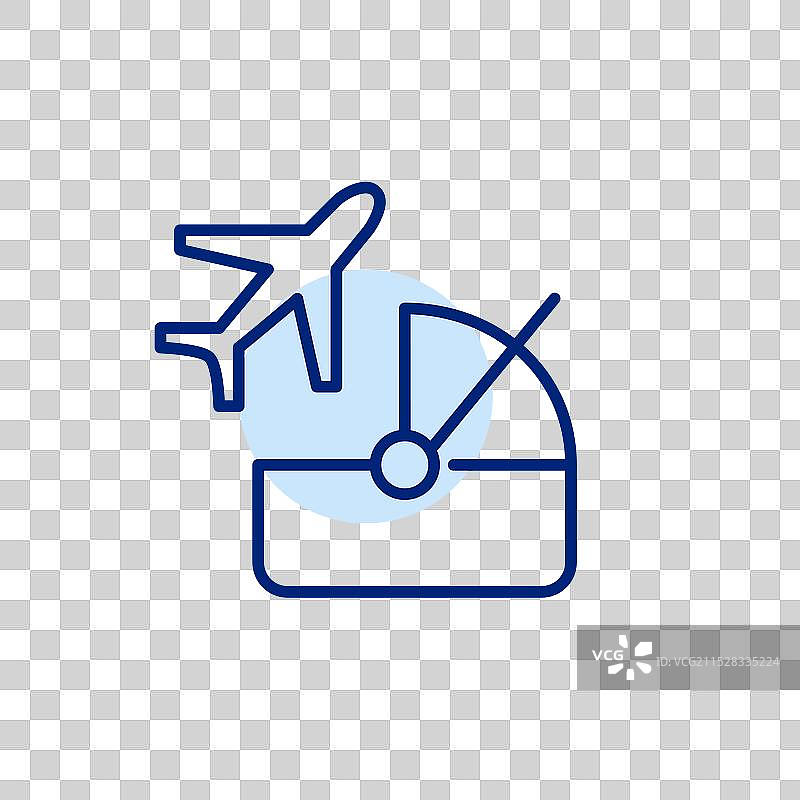 婴儿摇篮和安全的飞机旅行图片素材