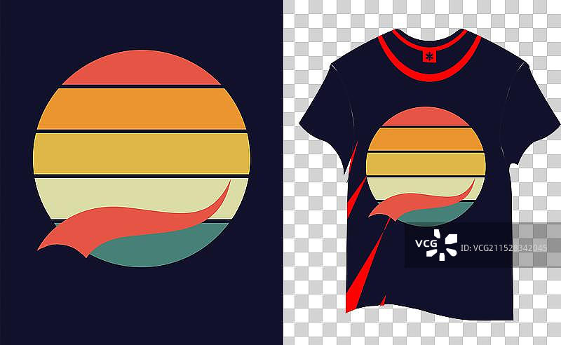 祖父母节时尚字母T恤设计图片素材