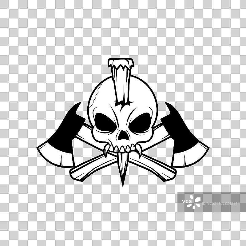 骷髅徽章 04图片素材