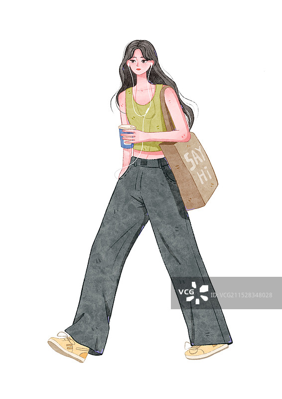 人物插画7图片素材