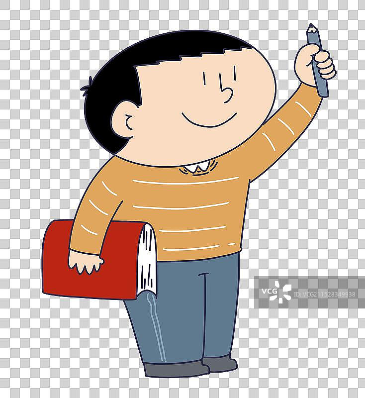 考试笔试测验的人物图片素材