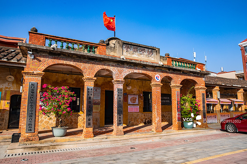 厦门翔安黄厝学校图片素材