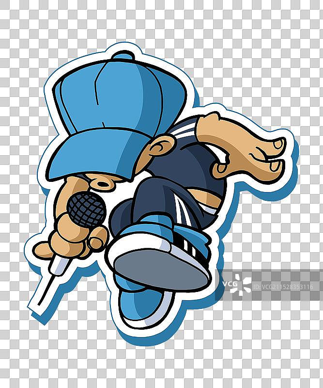 嘻哈男孩图片素材