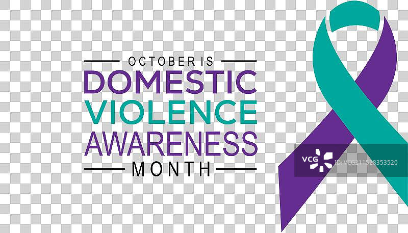 家庭暴力意识月图片素材