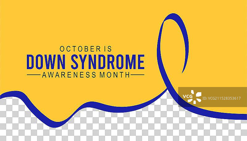 唐氏综合症意识月图片素材