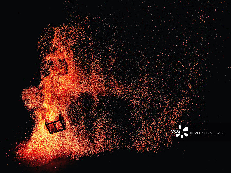 非遗火壶表演图片素材