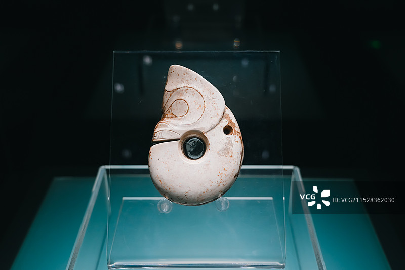 玉猪龙 辽宁省博物馆馆藏  新石器时代文物图片素材