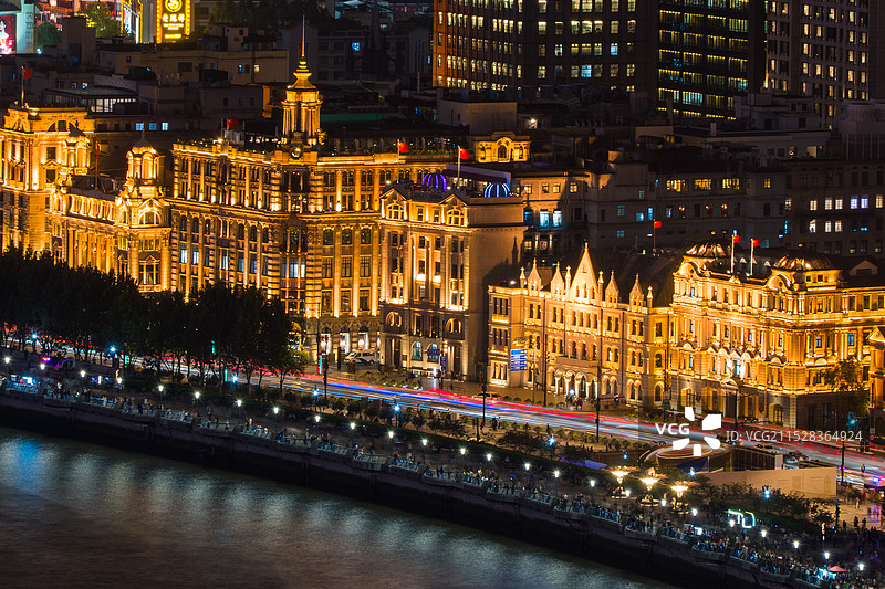 上海外滩万国建筑群图片素材