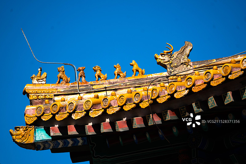 北京国子监孔庙风景图片素材