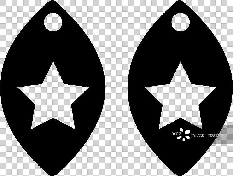 优雅的耳环设计 - 珠宝图片素材