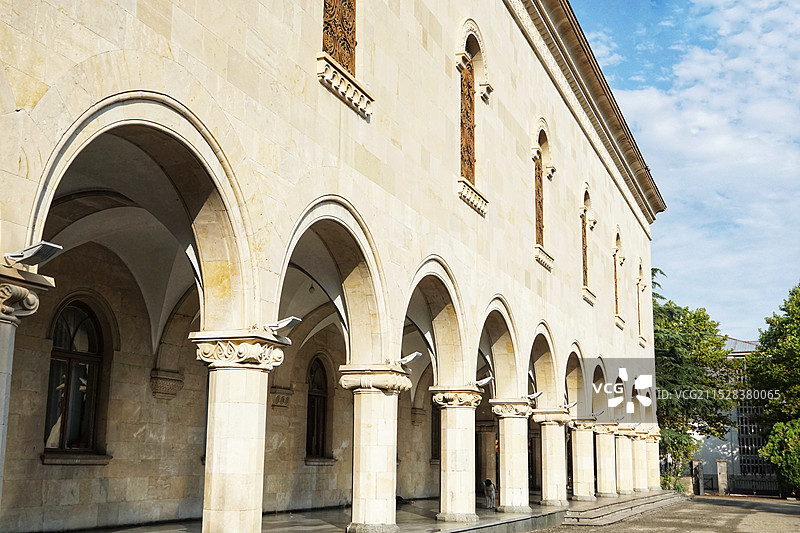 格鲁吉亚斯大林博物馆。图片素材