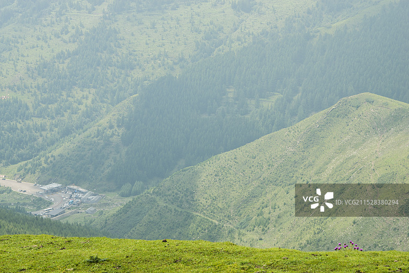 五台山台顶风光图片素材