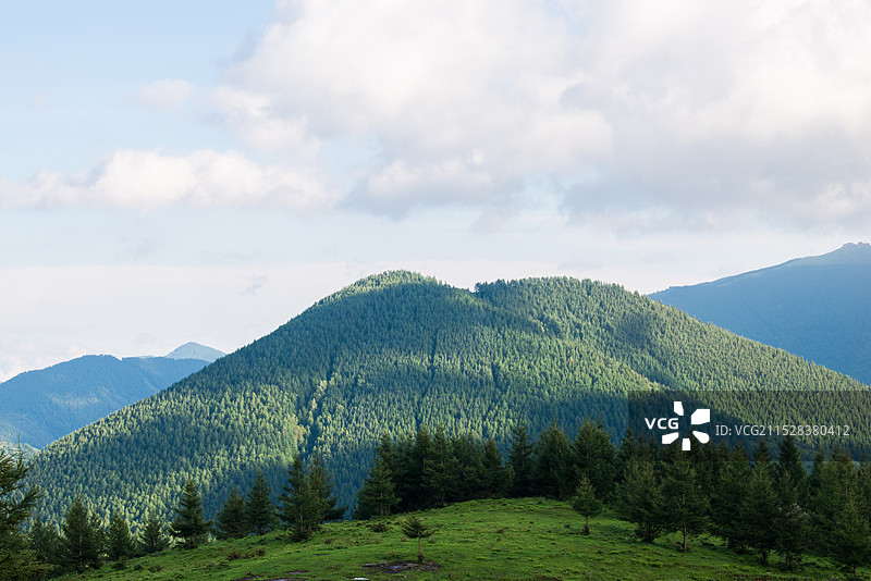 五台山台顶风光图片素材