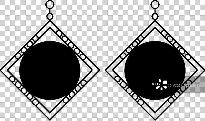 优雅的耳环设计 - 珠宝图片素材