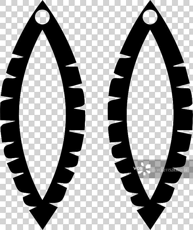 优雅的耳环设计 - 珠宝图片素材